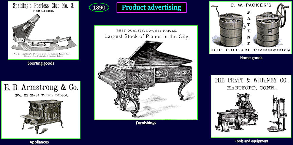 Product Advertising, 1890